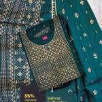 Green Zari Salwar