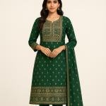 Green Zari Salwar