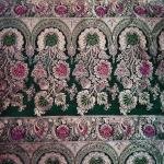 Graphite Blossom Heritage Saree