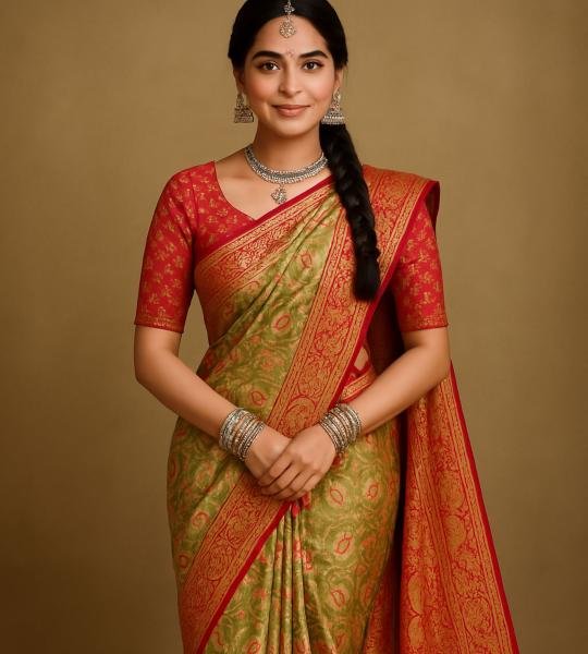 Zari Flora – Antique Olive