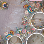 Petal Mist Aari Work Saree