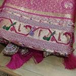 Rosewood Parrot Heritage Saree