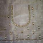 Petal Mist Aari Work Saree