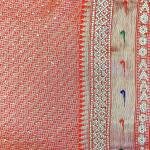 Ruby Parrot Heritage Saree