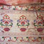 Ruby Parrot Heritage Saree