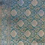 Ocean Gold Floral Saree