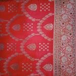 Majestic Maroon Flower Saree