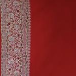 Imperial Red Gold Saree
