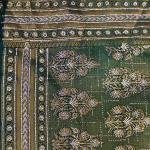 Deep Green Vine Saree